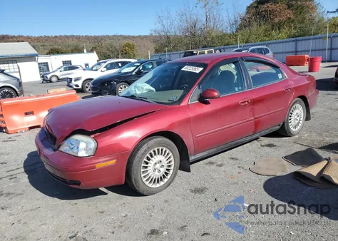 2003 Mercury Sable Gs from USA, damaged, VIN 1MEFM50U83A632367